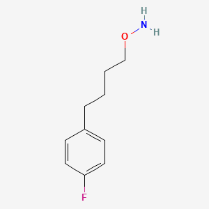 O-[4-(4-Fluorophenyl)butyl]hydroxylamine