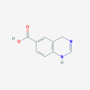 molecular formula C9H8N2O2 B13518296 3,4-Dihydroquinazoline-6-carboxylic acid 