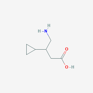 4-Amino-3-cyclopropylbutanoic acid