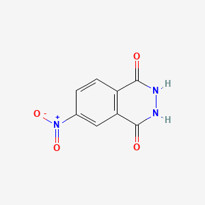 molecular formula C8H5N3O4 B1351837 4-硝基邻苯二甲酰肼 CAS No. 3682-19-7