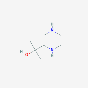 2-(Piperazin-2-yl)propan-2-ol