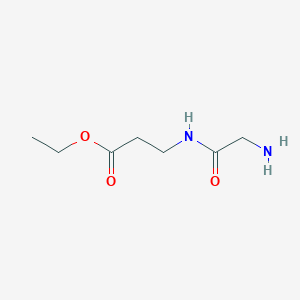 Ethyl 3-(2-aminoacetamido)propanoate