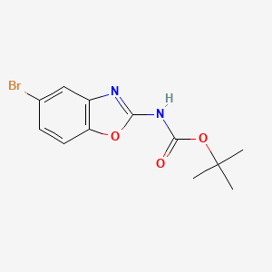 Tert-butyl 5-bromobenzo[d]oxazol-2-ylcarbamate