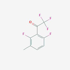 1-(2,6-Difluoro-3-methylphenyl)-2,2,2-trifluoroethanone