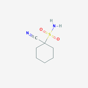 1-Cyanocyclohexane-1-sulfonamide