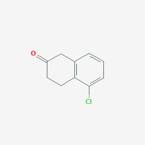 molecular formula C10H9ClO B1351856 5-Chloro-2-Tetralone CAS No. 69739-64-6