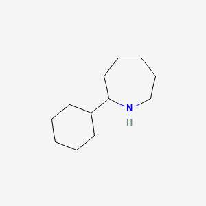 molecular formula C12H23N B1351857 2-Cyclohexylazepane CAS No. 383129-16-6