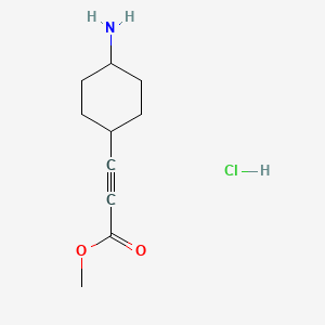 methyl3-(4-aminocyclohexyl)prop-2-ynoatehydrochloride,Mixtureofdiastereomers