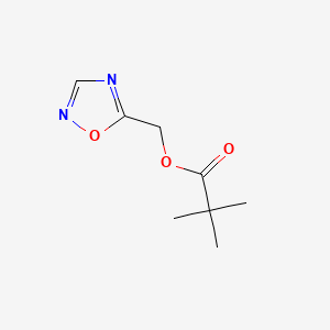 (1,2,4-Oxadiazol-5-yl)methyl2,2-dimethylpropanoate