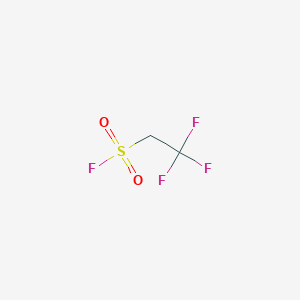 molecular formula C2H2F4O2S B13518665 2,2,2-Trifluoroethane-1-sulfonyl fluoride CAS No. 503-39-9