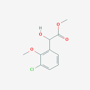 Methyl 2-(3-chloro-2-methoxyphenyl)-2-hydroxyacetate