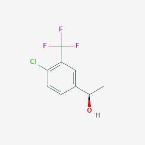 (R)-1-(4-Chloro-3-(trifluoromethyl)phenyl)ethan-1-ol