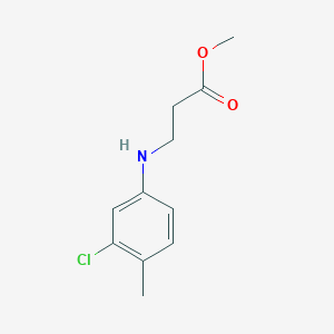 Methyl 3-((3-chloro-4-methylphenyl)amino)propanoate