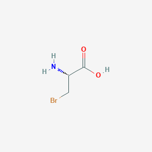 molecular formula C3H6BrNO2 B13518846 3-Bromo-L-alanine CAS No. 62965-17-7