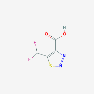 5-(Difluoromethyl)-1,2,3-thiadiazole-4-carboxylicacid