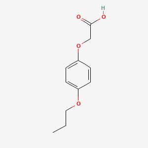 molecular formula C11H14O4 B1351894 (4-丙氧基苯氧基)乙酸 CAS No. 713509-19-4