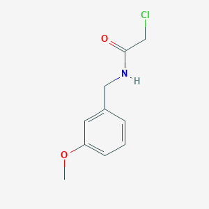 molecular formula C10H12ClNO2 B1351895 2-氯-N-(3-甲氧基苄基)乙酰胺 CAS No. 40023-02-7
