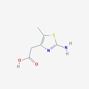 2-(2-Amino-5-methylthiazol-4-yl)acetic acid