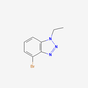 4-bromo-1-ethyl-1H-1,2,3-benzotriazole