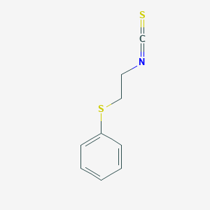 B1351909 [(2-Isothiocyanatoethyl)thio]benzene CAS No. 38752-37-3