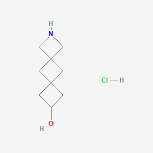 2-Azadispiro[3.1.3^{6}.1^{4}]decan-8-ol hydrochloride