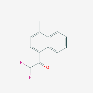 2,2-Difluoro-1-(4-methylnaphthalen-1-yl)ethan-1-one