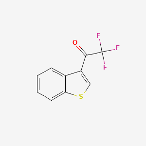 1-(Benzo[b]thiophen-3-yl)-2,2,2-trifluoroethanone