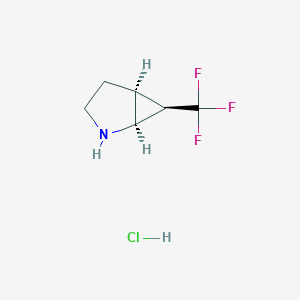 (1S,5S,6R)-6-(Trifluoromethyl)-2-azabicyclo[3.1.0]hexane hydrochloride