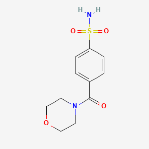 4-(Morpholine-4-carbonyl)benzene-1-sulfonamide