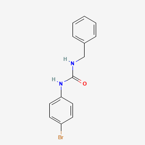 molecular formula C14H13BrN2O B1351936 1-苄基-3-(4-溴苯基)脲 CAS No. 13208-62-3