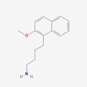 4-(2-Methoxynaphthalen-1-yl)butan-1-amine