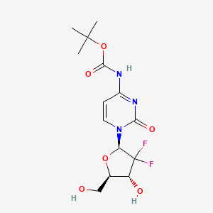 2',2'-Difluoro-2'-deoxy-N-(tert-butyloxycarbonyl)cytidine