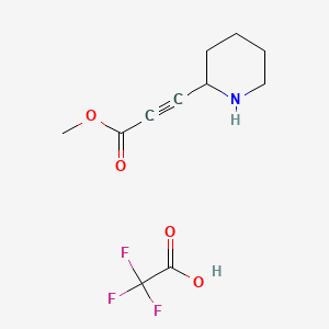 Methyl3-(piperidin-2-yl)prop-2-ynoate,trifluoroaceticacid