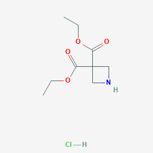 3,3-Diethylazetidine-3,3-dicarboxylatehydrochloride