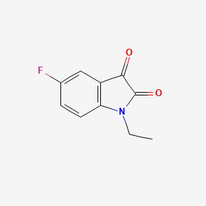 B1351957 1-Ethyl-5-fluoro-1h-indole-2,3-dione CAS No. 776-47-6