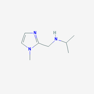 molecular formula C8H15N3 B1351959 n-[(1-Methyl-1h-imidazol-2-yl)methyl]propan-2-amine CAS No. 474056-47-8