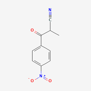 2-Methyl-3-(4-nitrophenyl)-3-oxopropanenitrile