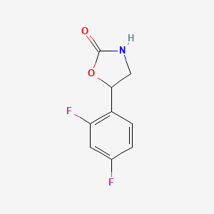 5-(2,4-Difluorophenyl)oxazolidin-2-one