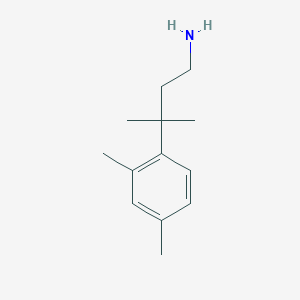 3-(2,4-Dimethylphenyl)-3-methylbutan-1-amine