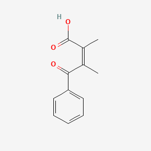 (2Z)-2,3-dimethyl-4-oxo-4-phenylbut-2-enoic acid