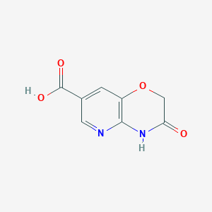 3-oxo-2H,3H,4H-pyrido[3,2-b][1,4]oxazine-7-carboxylic acid