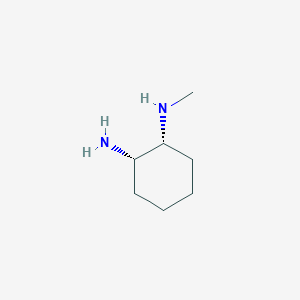 molecular formula C7H16N2 B13519932 cis-N-methyl-cyclohexane-1,2-diamine 