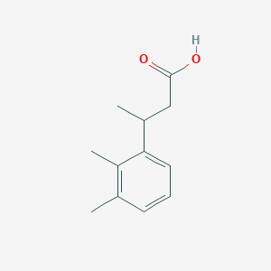 molecular formula C12H16O2 B13519954 3-(2,3-Dimethylphenyl)butanoic acid 