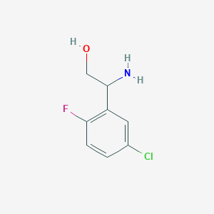 2-Amino-2-(5-chloro-2-fluorophenyl)ethanol