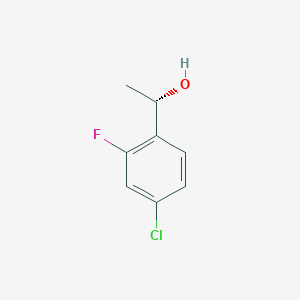 (S)-1-(4-Chloro-2-fluorophenyl)ethan-1-ol