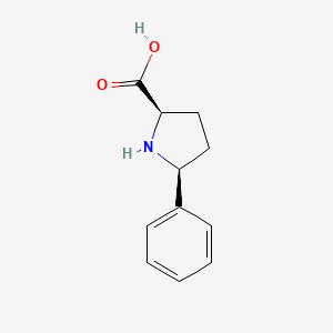 (2R,5S)-5-phenylpyrrolidine-2-carboxylic acid