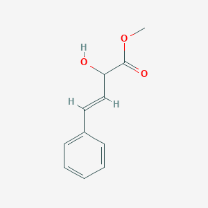 Methyl 2-hydroxy-4-phenylbut-3-enoate