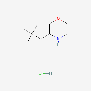 3-(2,2-Dimethylpropyl)morpholinehydrochloride