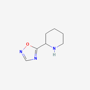 Piperidine, 2-(1,2,4-oxadiazol-5-yl)-