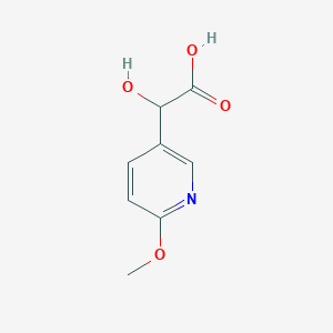 2-Hydroxy-2-(6-methoxypyridin-3-yl)acetic acid